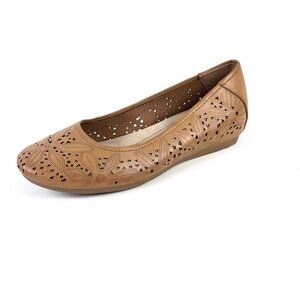 BareTraps “Mariah” memory foam ballerina flat shoes